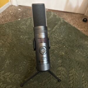 Silver Microphone